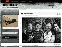 Tablet Screenshot of kubernesisblog.com
